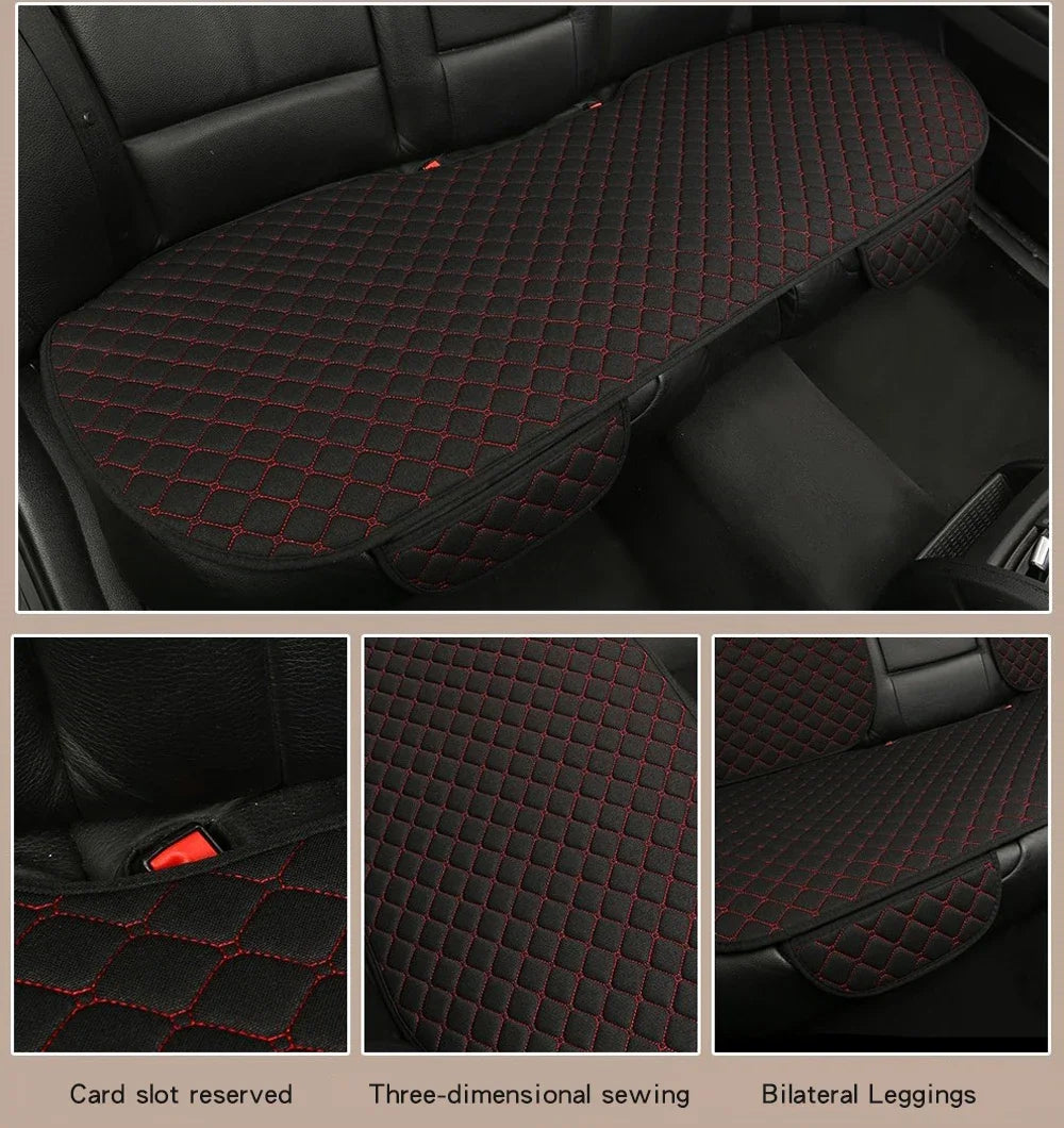 Universal Car Seat Cover Protector Car Accessori Backrest Front Rear Seat Back Waist Washable Cushion Pad Mat Auto Four Seasons
