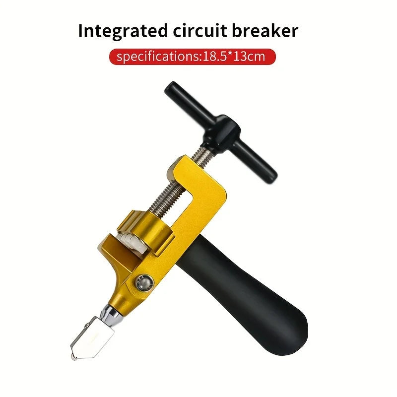 2 in 1 Glass Ceramic Tile Cutter with Knife Wheel Diamond Roller Cutter Cutting Machine Opener Breaker Tools Accessories