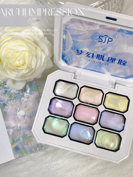 5/9 Colors Solid Nail Polish Palette Peelable UV/LED Polish Lacquer Salon Gel Nail Art Varnish Thanksgiving Gifts