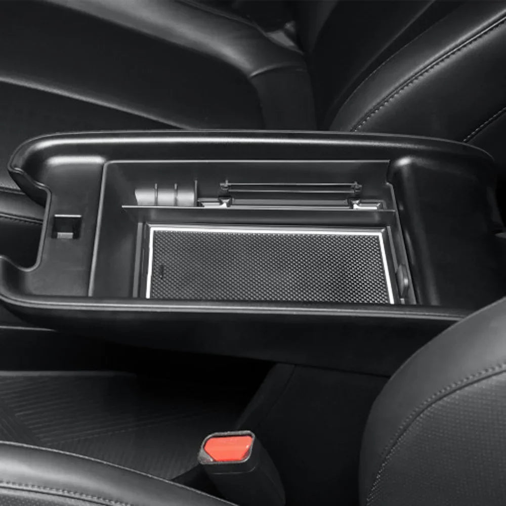 Center Console Armrest Storage Box Organizer Tray Interior Stowing Tidying For Hyundai IONIQ 5 Left Hand Drive