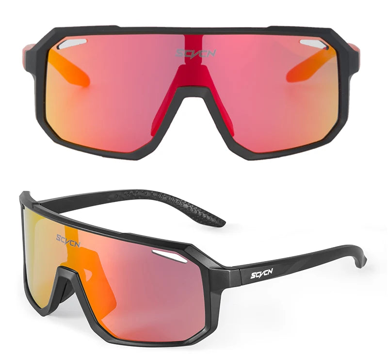 SCVCN Cycling Sunglasses Men MTB Road Driving Bike Glasses Outdoor Sports Women Bicycle Cycling UV400 Protective Glasses New