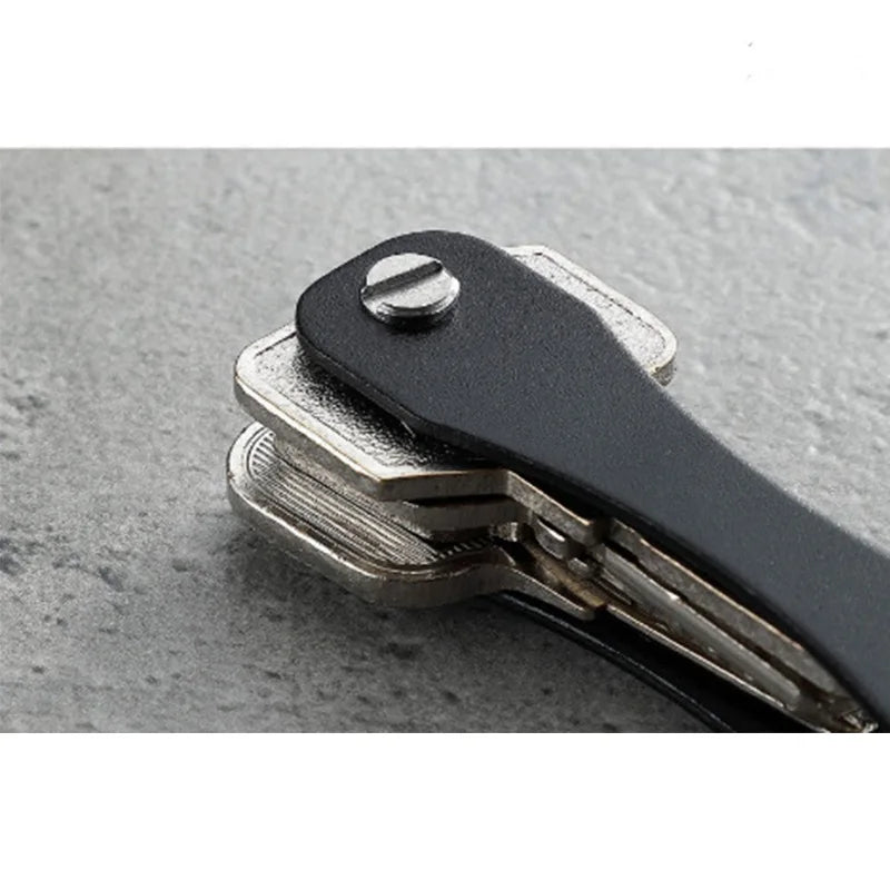 EW Portable Large European and American Aluminum Alloy Key Clip Outdoor EDC Tool Metal Key Organizer