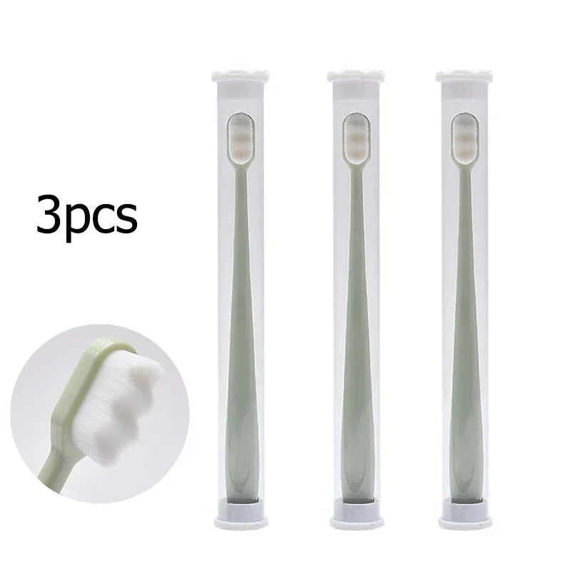 Sets Adult Toothbrush Ultra Soft-bristled Toothbrush Nano Toothbrush for Sensitive Gums Extra Toothbrushes Sensitive Teeth