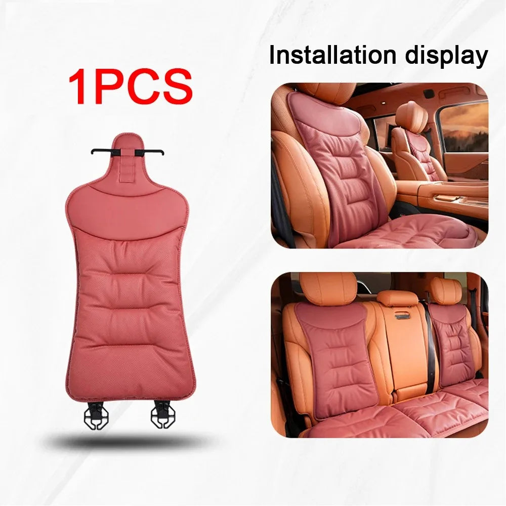 Car Seat Cushion Premium Comfortable Leather Car Seat Cushion Thickened Non-slip Single Piece Front and Rear Seat Cushion