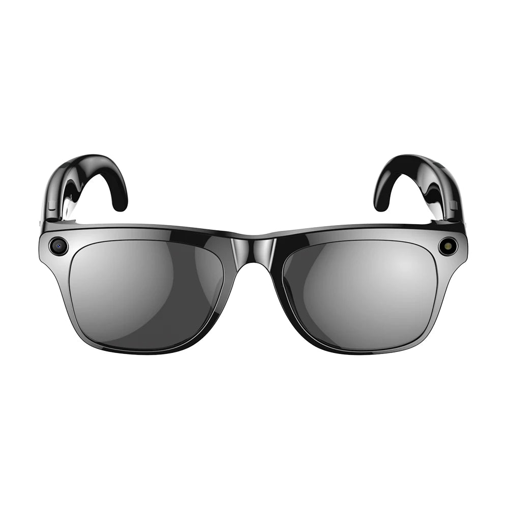 1080P HD AI Smart Glasses Chat GPT 100MP Camera Sunglasses Bluetooth Call 260Mah Battery Voice Assistant Control Smart Glasses