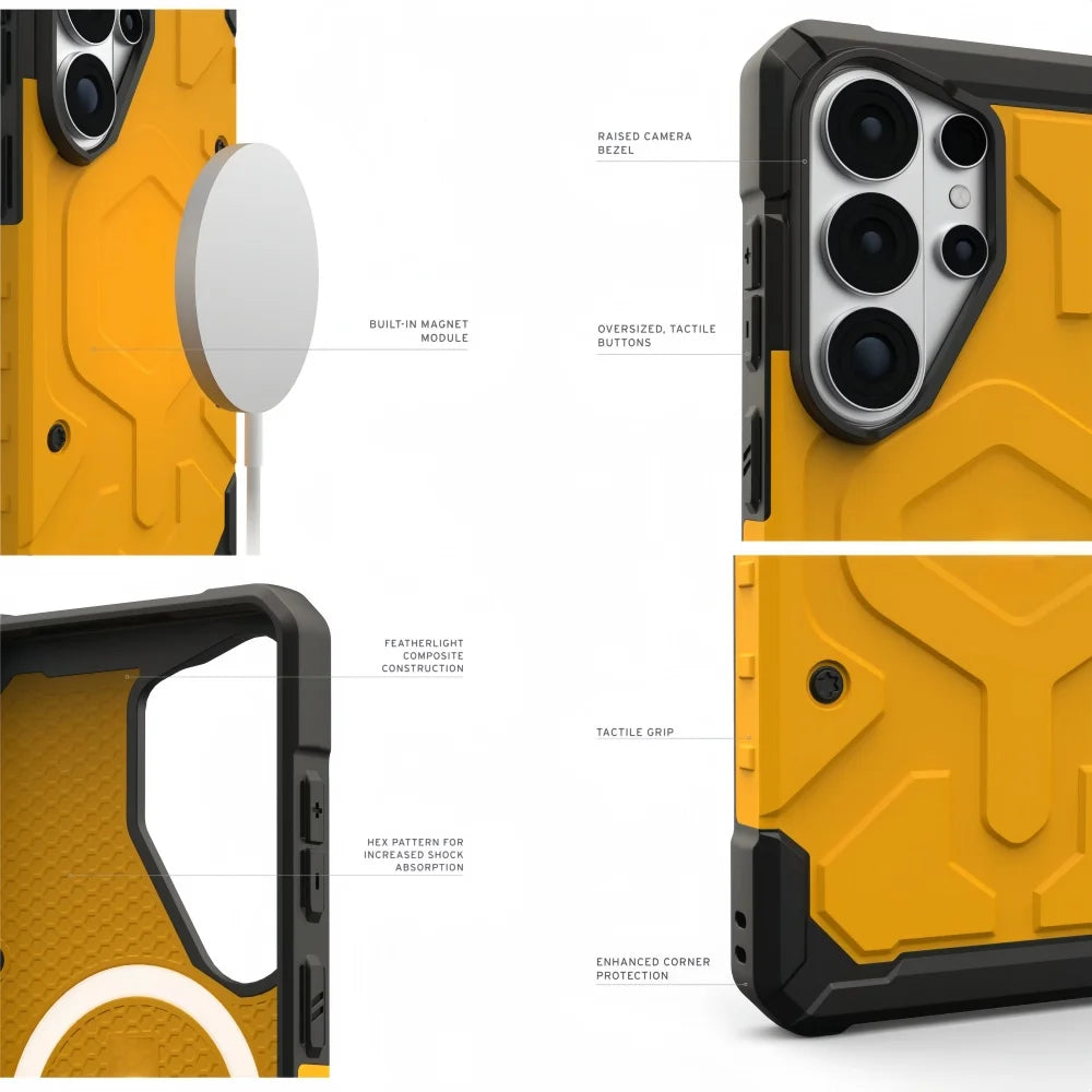 Heavy Duty Shockproof Phone Case For Samsung Galaxy S26 Ultra S25 Ultra S24 S23 Plus Magnetic Armor Impact Protective Back Cover