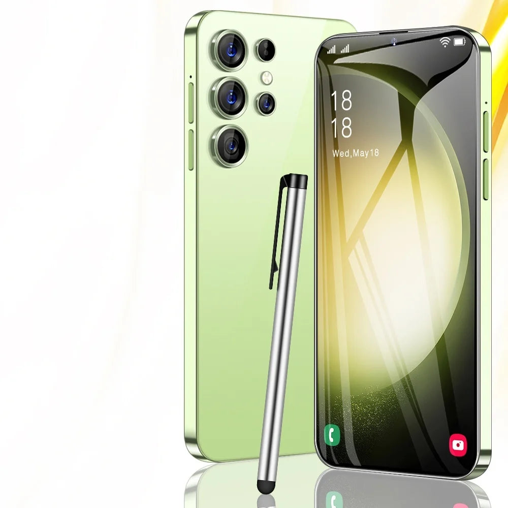 HOT 2025 new S25 Ultra original intelligent 5G dual card dual standby Android 14 system global version phones 7800mAh battery