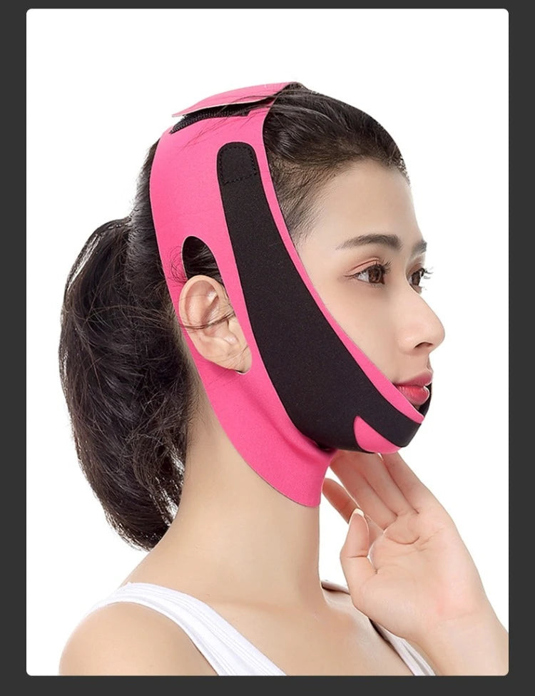 Lift V Face Bandage Tighten Double Chin Face Beauty Face Massager Slimming Face Device Elasticity Face Sculpting Bandage