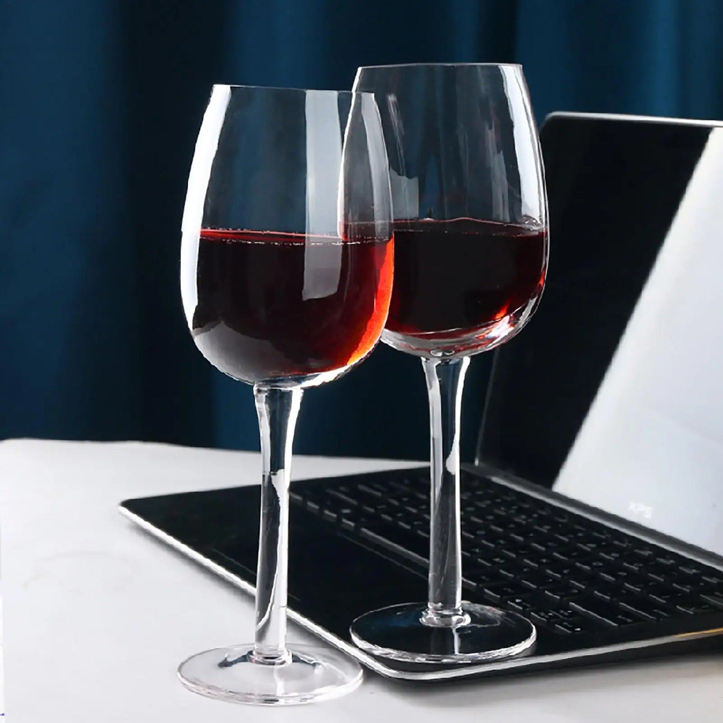 Half-Rice Wine Glass 140ml Flexible Long Stemmed Red Wine Cups Crystal Champagne Glass For Friends Enthusiasts Family