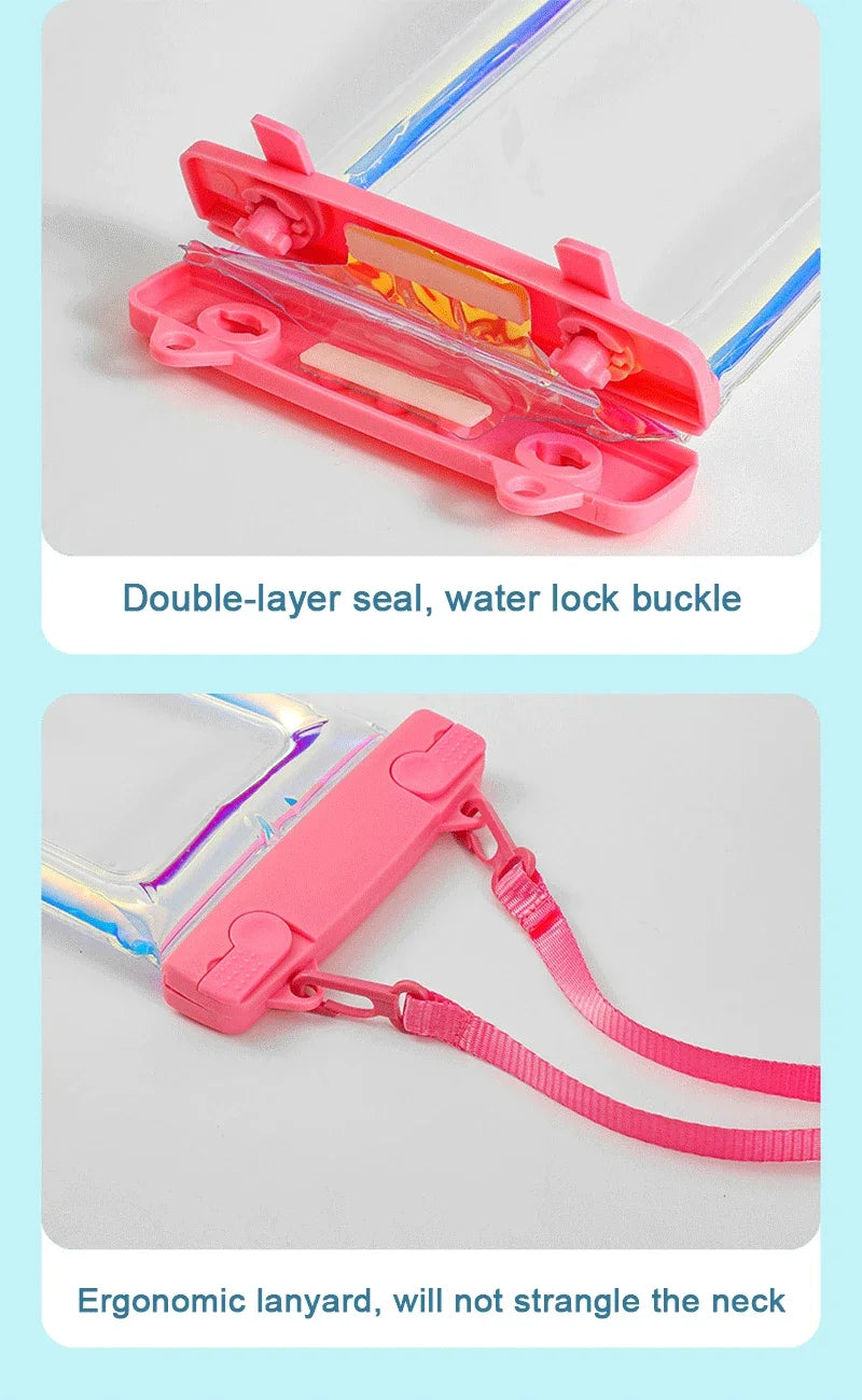 Swimming Bags Waterproof Phone Case For iPhone 15 14 13 12 11 Pro Max X Xiaomi 13 Samsung S23 Universal Waterproof Bag