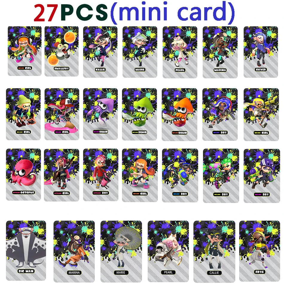 New splatoon Zelda Amiibo Card Apply to the Legend of Zelda: Tears of the Kingdo and Breath of the Wild Latest Paragliding NFC