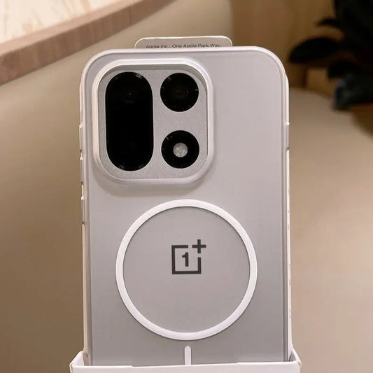 Case for OnePlus 15 Luxury Matte Magnetic Lightweight Magnet PC Hard Back Cover Shockproof Bumper