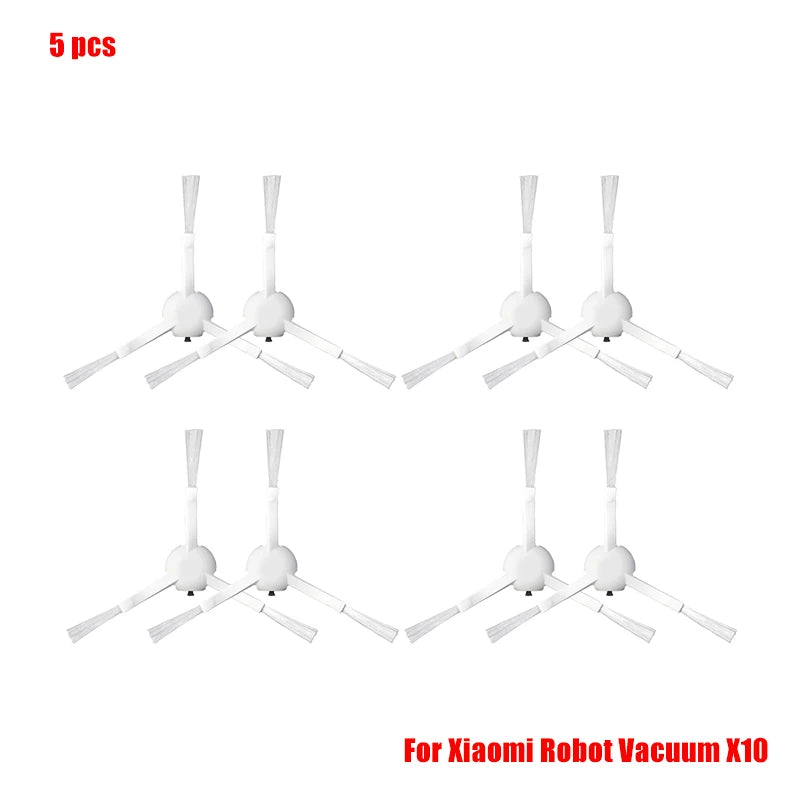 For Xiaomi Robot Vacuum X10 Robot Vacuum Cleaner Parts Replacement Main Side Brush Hepa Filter Mop Cloth Dust Bag Accessories