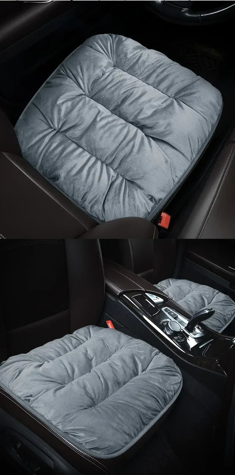 Winter Thickened Car Seat Cover Non-slip Comfortable Warm Seat Cover Seat Protector Car Front/rear Seat Cushion Accessories