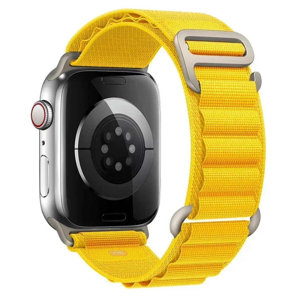 Alpine Loop Nylon Band For Apple Watch Strap 49mm 45mm 41mm 44mm 40mm 42mm 38mm Metal G-Hook Bracelet iWatch Ultra 34 5 SE 6 7 8