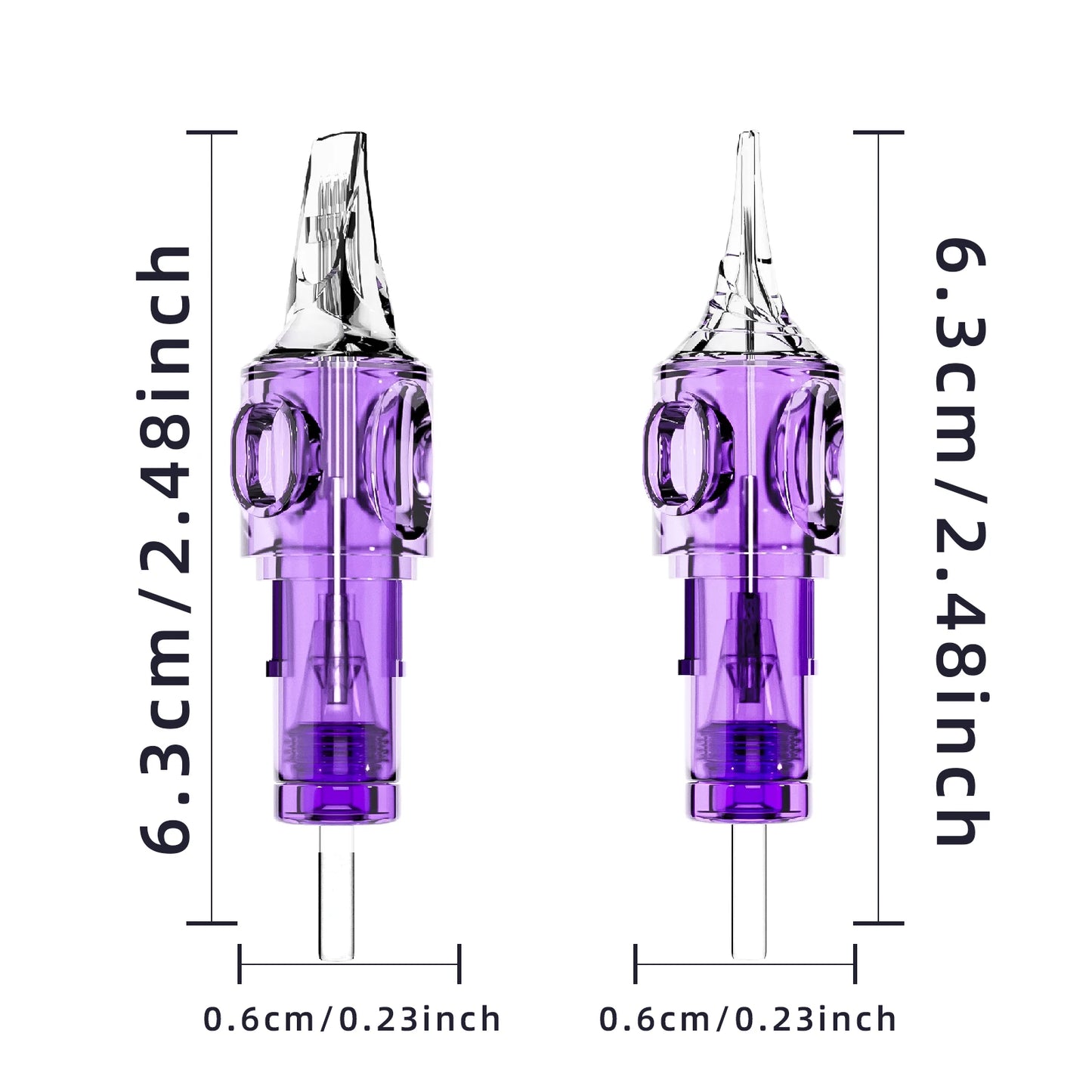 LASTJUDG Tattoo Needles 20PCS Disposable Tattoo Needles RL RS M1 RM Permanent Makeup Tattoo Cartridge Needle For Tattoo Pen