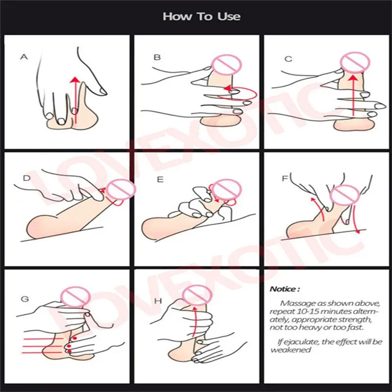 Pure Natural Massage Sex Essential Oil For Man