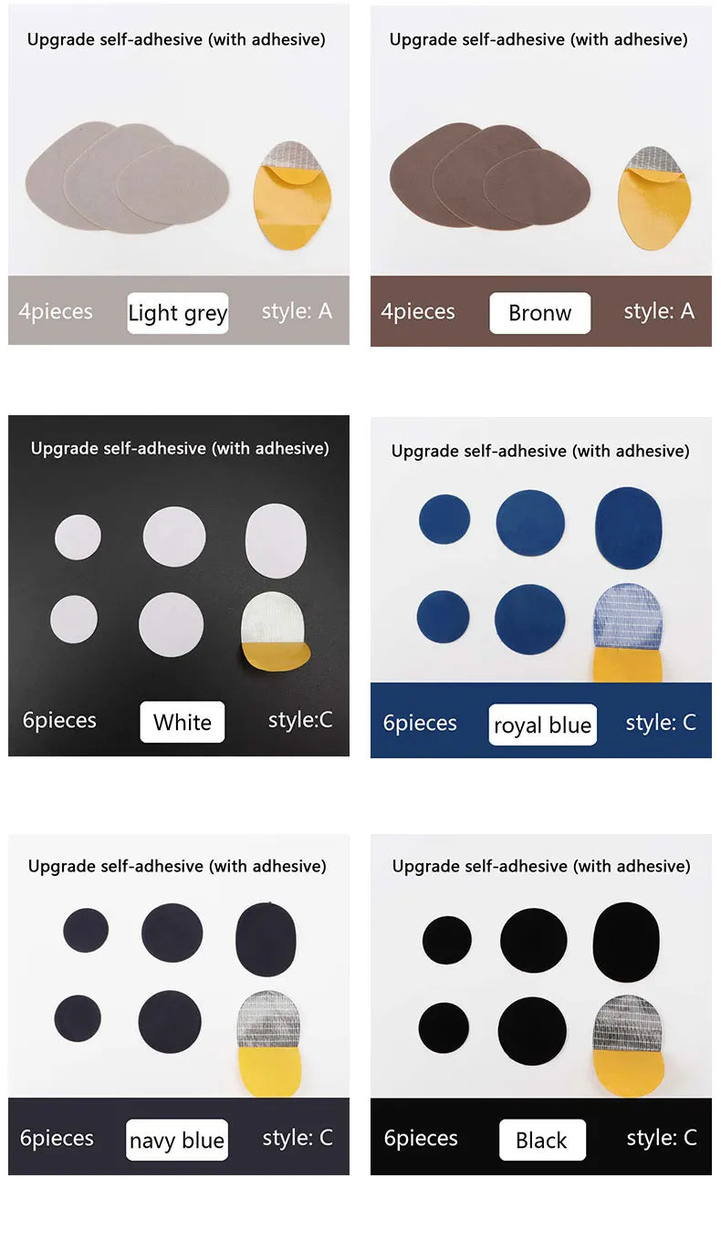 Sports Shoes Patches Vamp Repair Shoe Insoles Patch Sneakers Heel Protector Adhesive Patch Repair Shoes Heel Foot Care Products