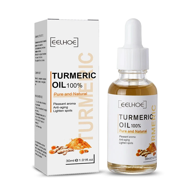 30ml Turmeric Oil Face Serum Skin Care Moisturizing Lightening Fine Lines Improves Skin Tone