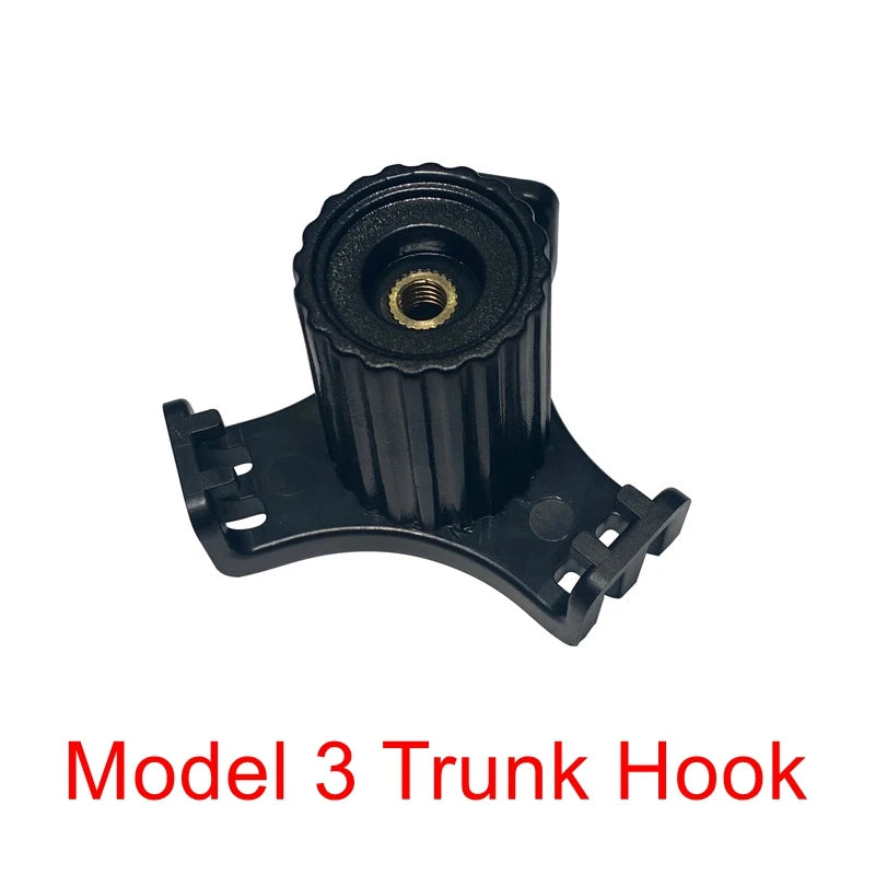 USVOTOV For Tesla Model 3 Highland 2025 2024 Trunk Hook Grocery Bag Holder Car Pendant Luggage Organizer Interior Accessories