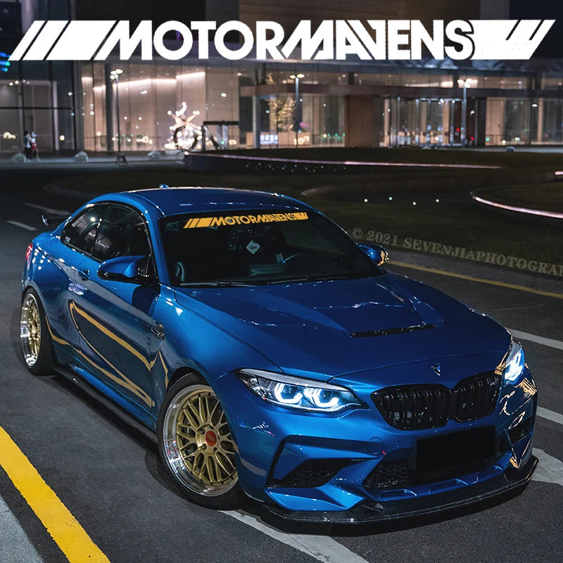 1PCS Car Sport Sticker Cool Auto Front Rear Windshield Window Vinyl Decal Waterproof Stickers Custom Наклейки на лобовом стекле
