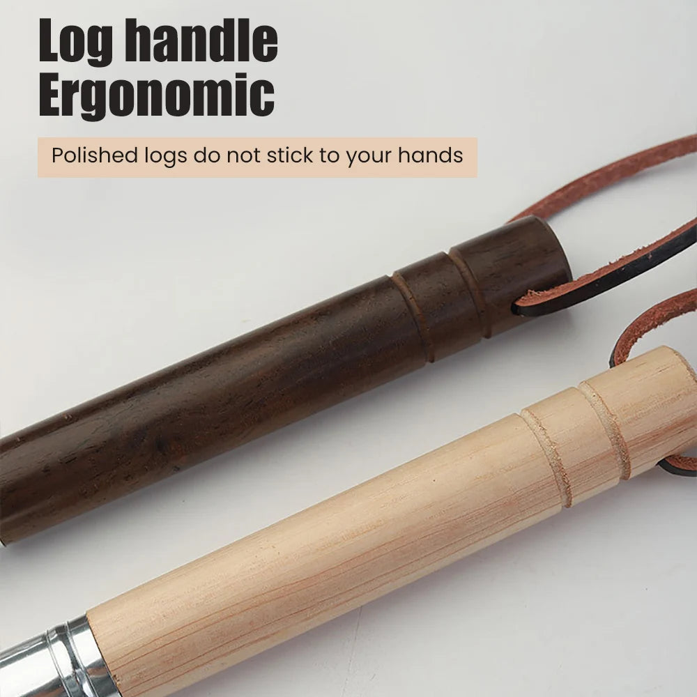Bean Grinder Coffee Powder Cleaning Brush Ebony Beech Coffee Bar Pig Bristle Brush Cleaning Brush Strap Strap
