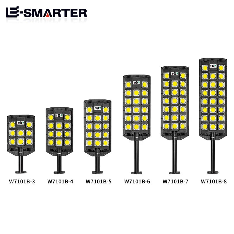 LED Solar Street Light Outdoor Waterproof LED For Garden Wall Adjustable Angle Solar Lamp Built-in Lithium Battery