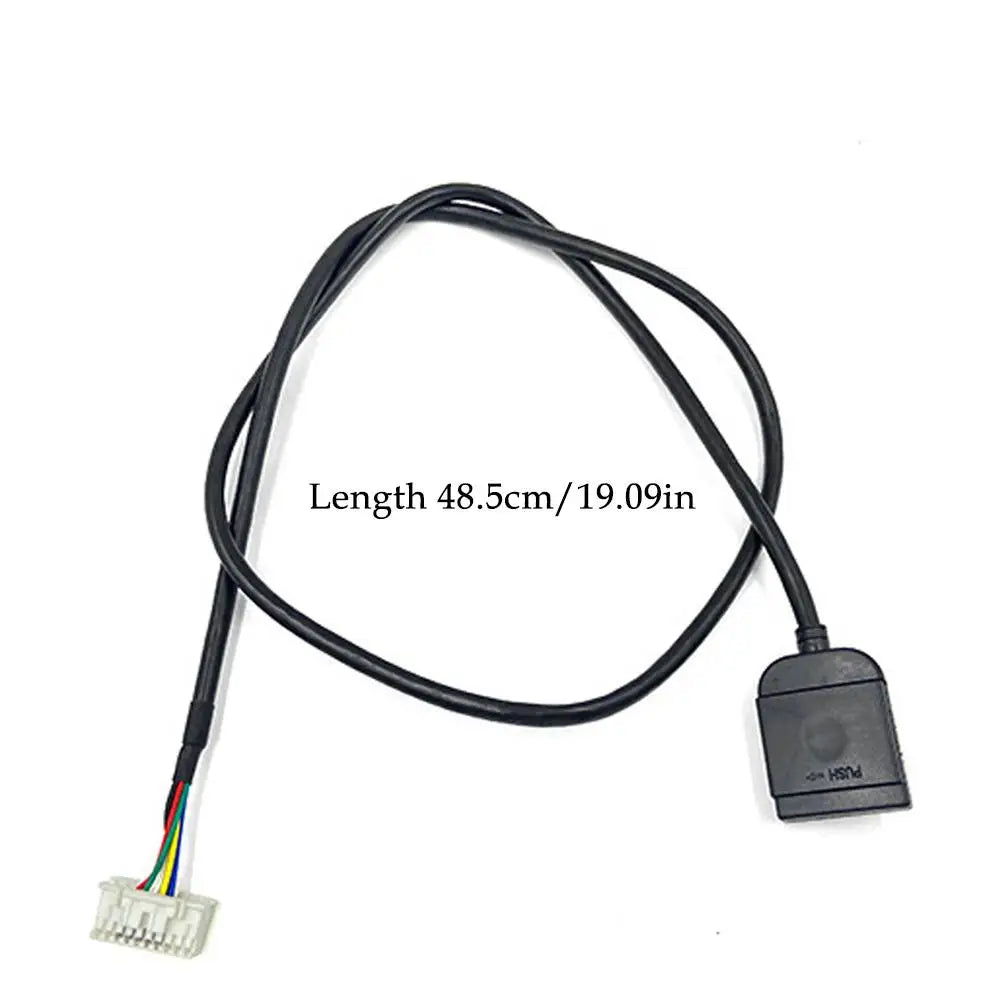 For Android Radio Multimedia Gps 4G Cable Connector Car Accsesory Sim Card Slot Adapter Telephone Cable Large Screen Wires Part