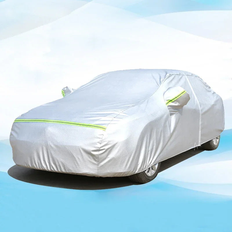 Car Cover UV Protection Snow Cover Universal Sunshade Waterproof Dustproof for Sedan Scratch-Resistant Sedan Suit