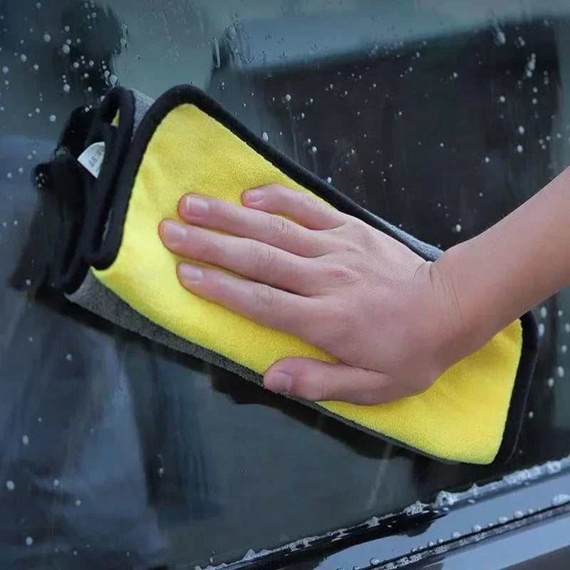 1PCMotorcycle Detailing Microfiber Towel Auto Wash Towels Universal Motorcycles Soft Cleaning Towel Wash Rag Accessories