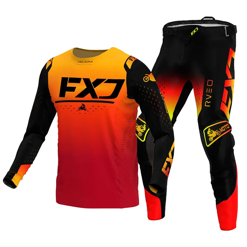 Motocross Jersey Pant white Mens Women pink black Combo racing suit Off-road MX DH BMX ATV MTB Enduro Motorcycle mountain