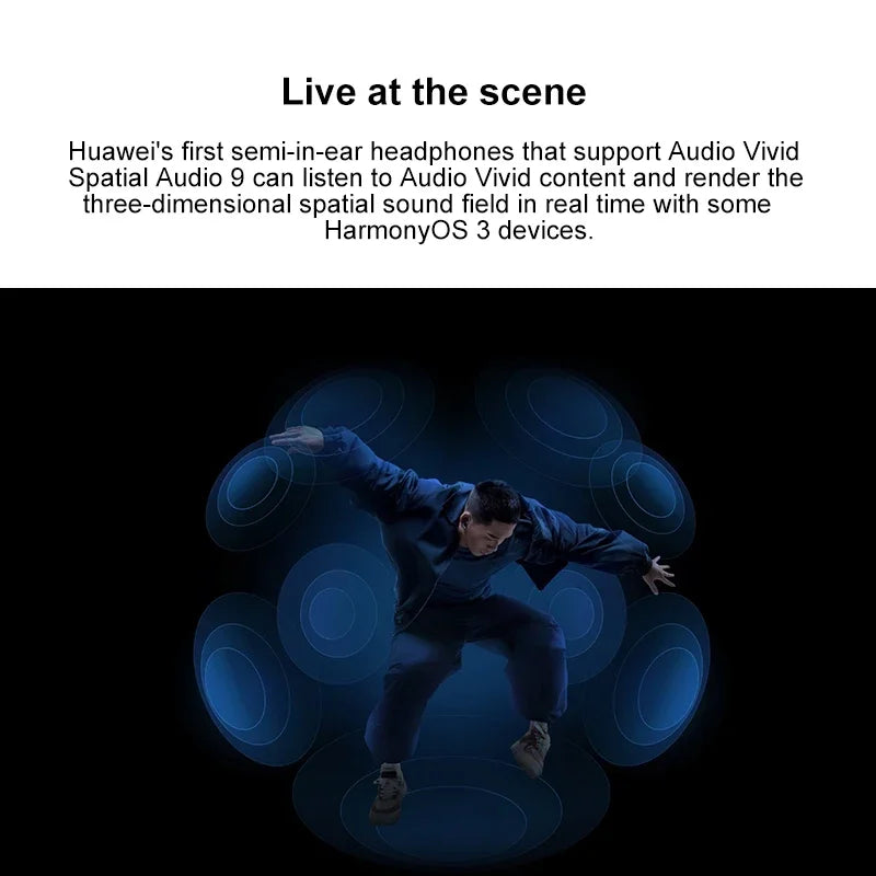 Original Huawei Freebuds 5 Earphones TWS Wireless Bluetooth 5.2 Headphones Active Noise Reduction Earbuds LDAC Hifi IP54 Headset