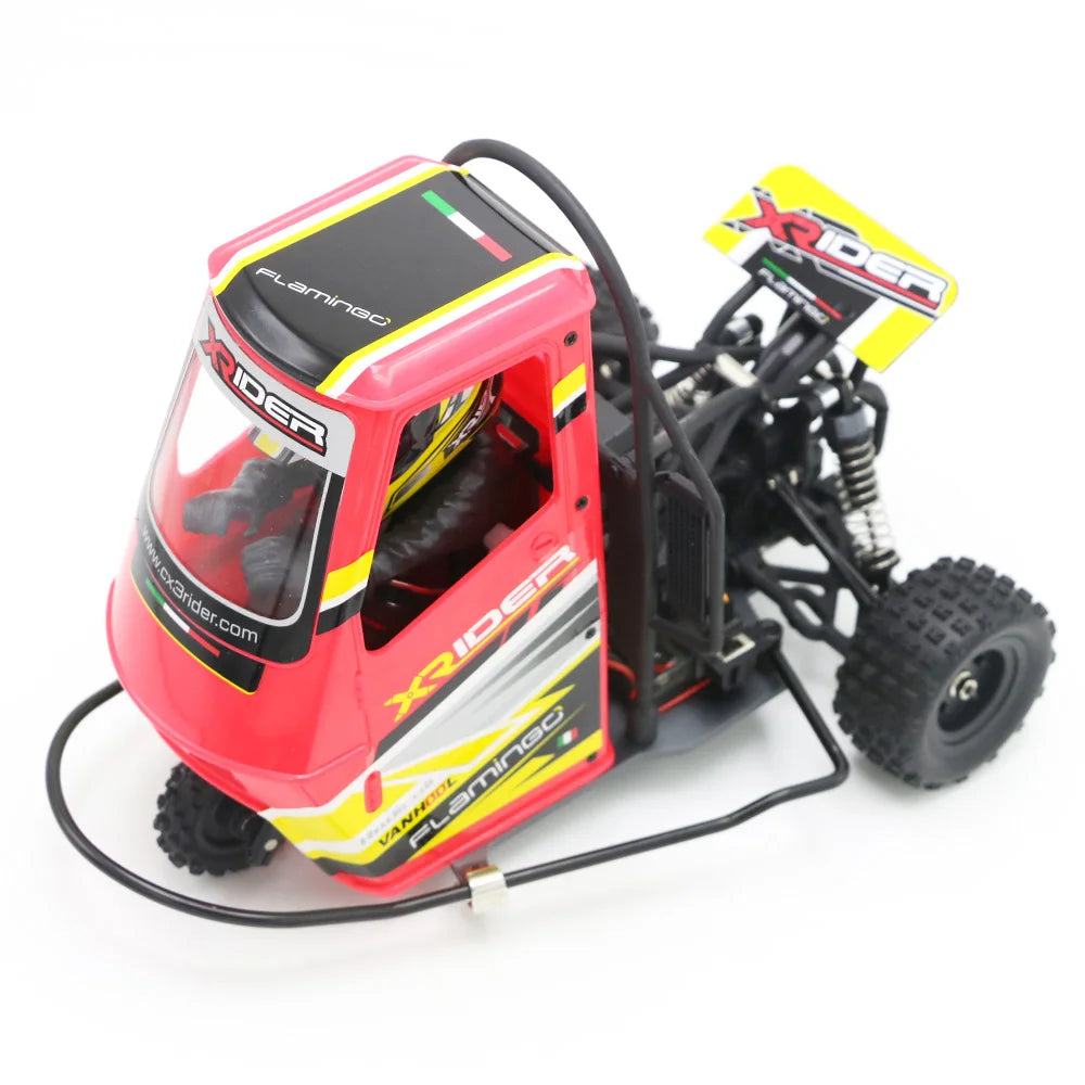 RC Car Remote Control Car 2.4G X-Rider 1/8 Piaggio Ape 1:8 2WD Kids Battery Powered Drift Cars RTR