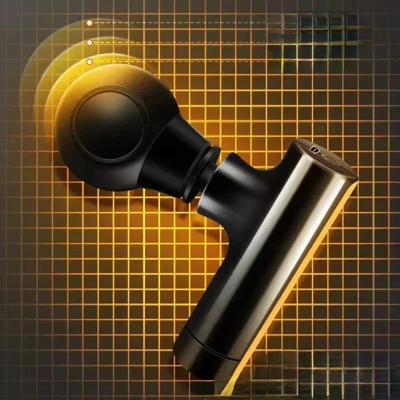Hot Mini Fascial Massage Gun  Massager For Body Neck Back Deep Tissue Muscle Relaxation Pain Relief Tool Small Handheld Portable