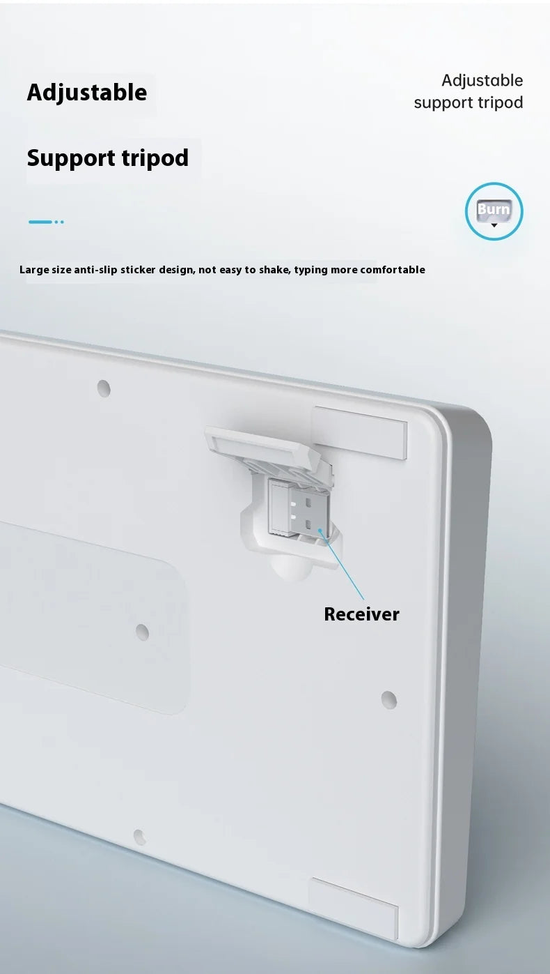 Ajazz Af98 Wireless Bluetooth Three-Mode Keyboard E-Sports Game Special Mechanical Touch Typing Office Computer Wired Keyboard