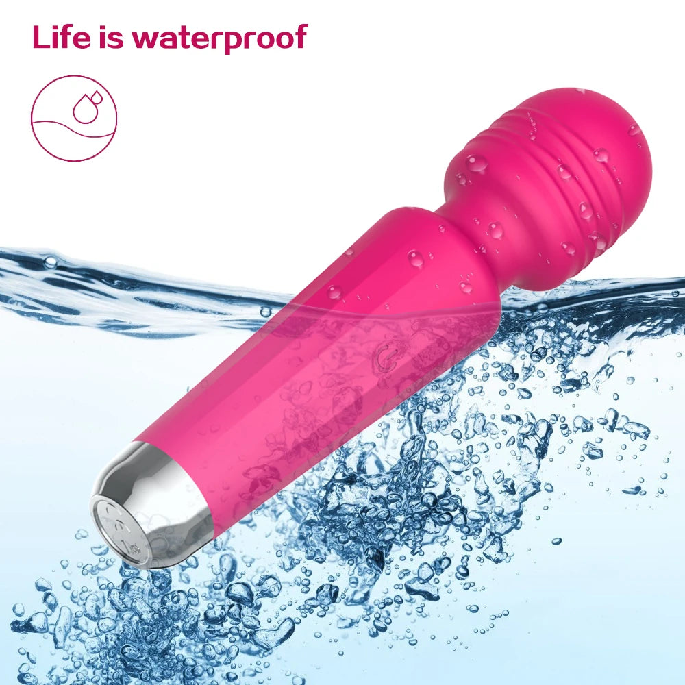 10 Modes Strong Vibration Mini Microphone Vibrator Usb Charging Handheld Body Massager Clitoris G-Spot Vibrators Women Sex Toys