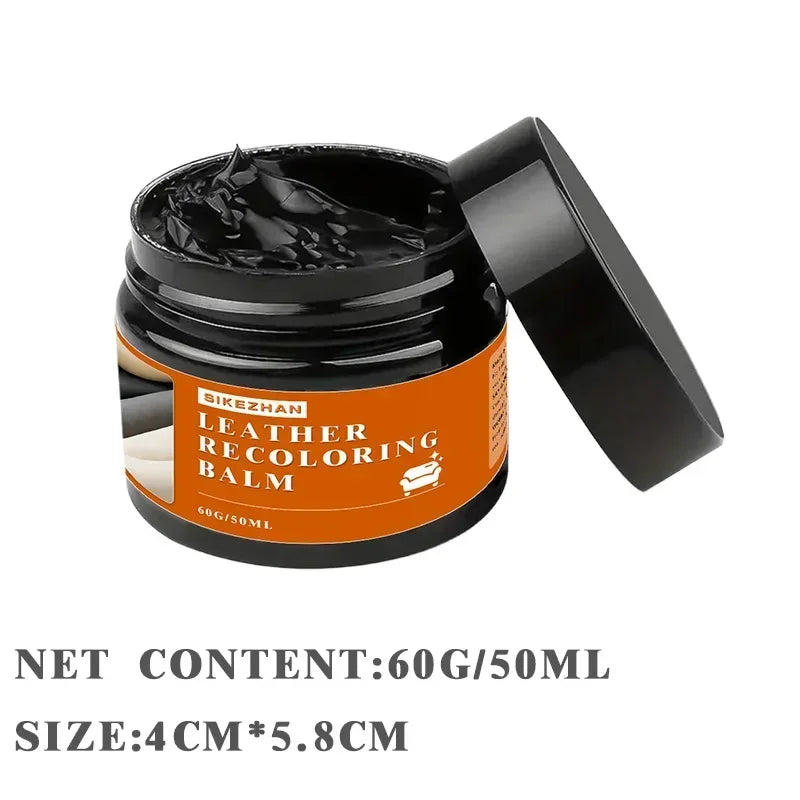 60g/Bottle Leather Coloring Pigment Dye Liquid Leather Repair Refurbish For Car Seat Bag Shoes Sneakers Leather Skin Care Crafts