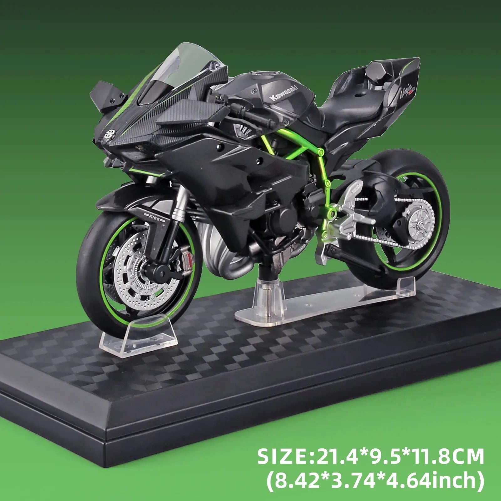 CCA 1 12 Scale Die Cast Motorcycle Model for Kawasaki Ninja H2R Motorc NairoMarket