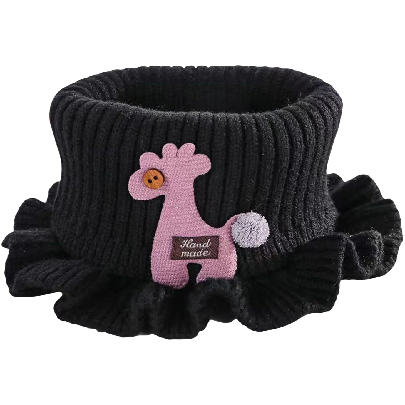1PC Neck Warmer Scarf Scarf Autumn And Winter Deer Cartoon Neck Cute Versatile Winter Baby Thickened And Warm Gaiter