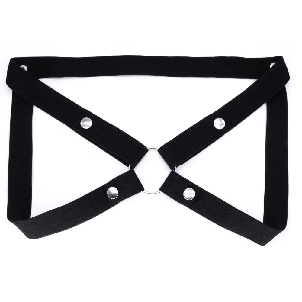 2025 New MaleChastity Cage Anti-off Device Elastic Band Auxiliary Belt ONLY Adjustable Ring Rope Les Scrotum Rings Sex Toys