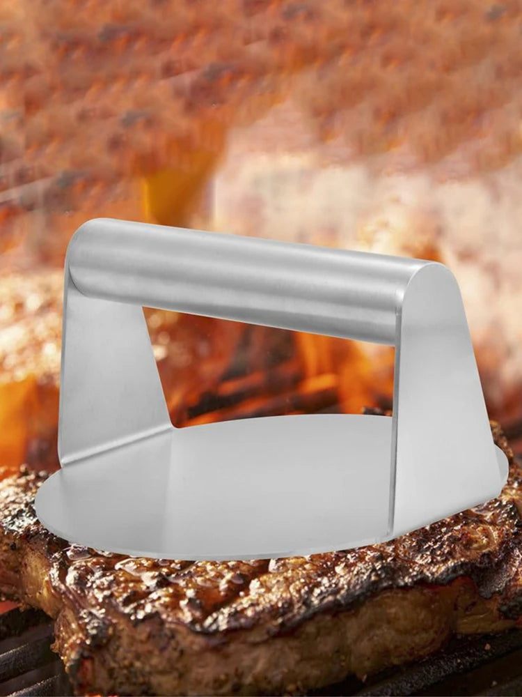 Hamburger Press 304 Stainless Steel Non-Stick Meat Beef Grill Burger Press Patty Maker Hamburger Maker Kitchen Supplies