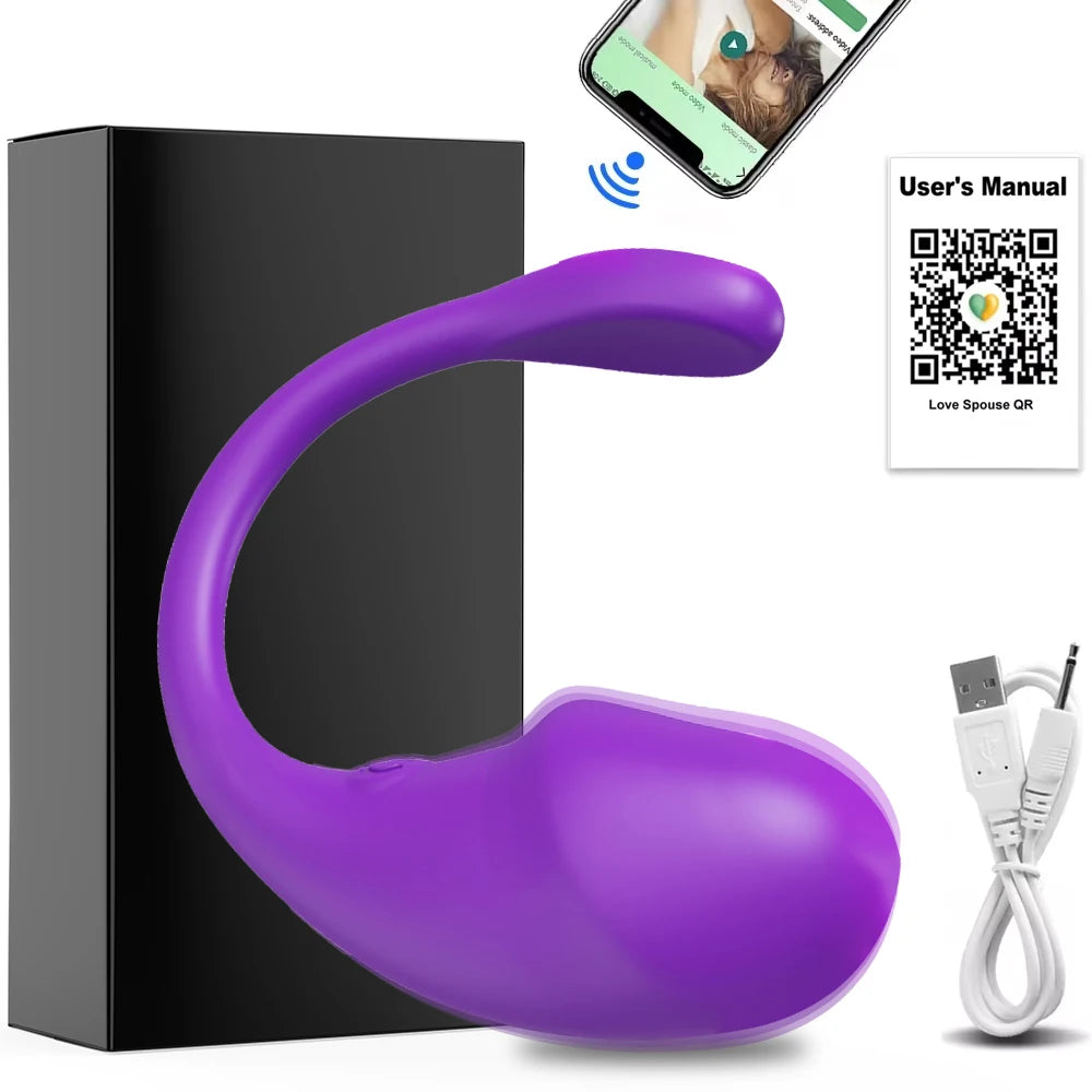 Wireless Bluetooth APP Vibrator Female Remote Control Egg Clitoris Stimulator G Spot Massager Sex Toys for Women Adults Panties