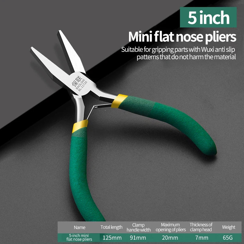 5 inch mini pliers new jewelry making beading multifunction tool diagonal steel wire pliers for jewelry making DIY Tools