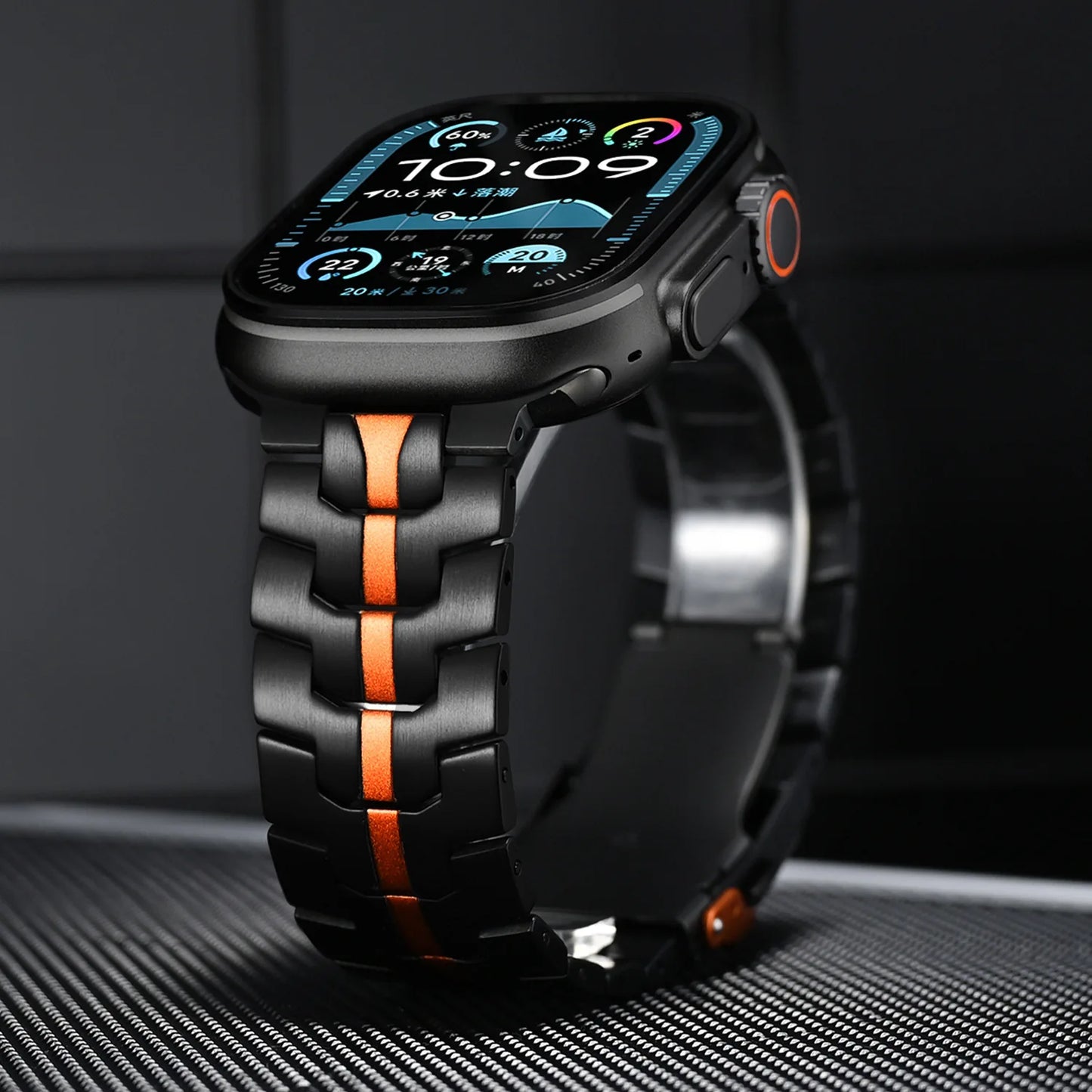 Stainless Steel Strap For Apple Watch Series 11 10 9 8 SE 3 46mm 45mm 42mm 44mm Metal Bracelet Band For iWatch Ultra 3/2/1 49mm