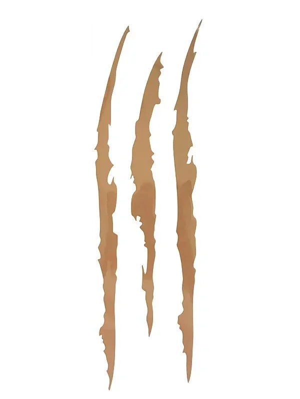 Car Styling Ghost Claw Scratch Stripe Marks Headlight Decal Vinyl Decal Auto Body Decorative Stickers PVC Carving Vinyl Decal