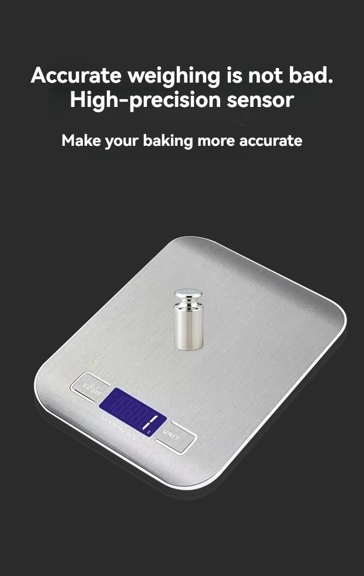 Household Kitchen High-precision Electronic Pastry Baking Scale Small Food Baking Scale 10kg_1g Accurate Weighing - AliExpress 1