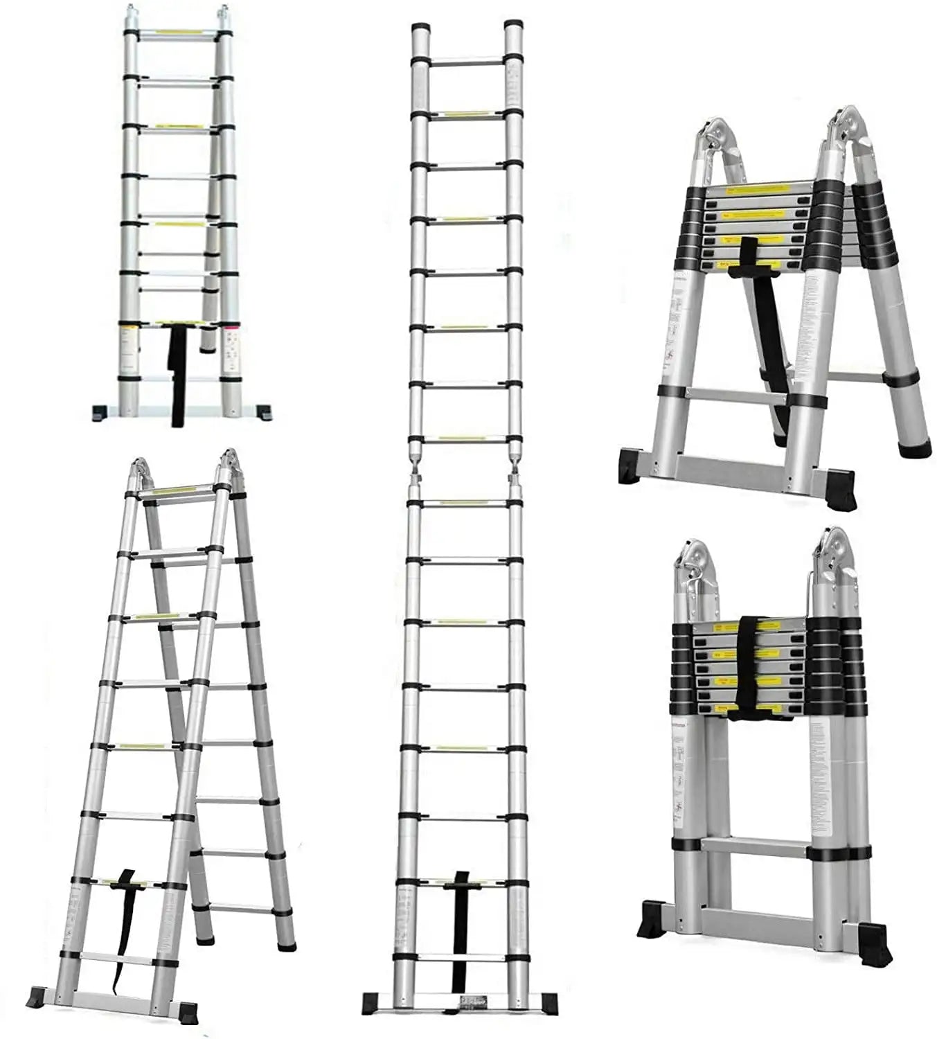 ZC1-Best Selling Modern Portable Telescopic Aluminum Ladder Multi-Purpose Insulated Home Engineering Industrial Living Room