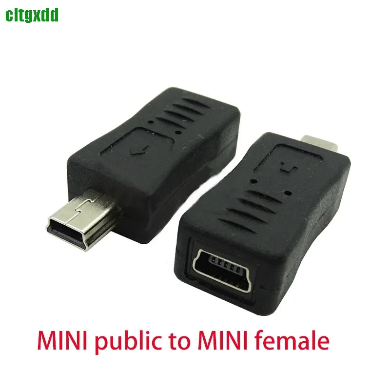 Cltgxdd USB 2.0 Adapter Adapter Mini 5P To A Male Female Micro To USB Android Data Side T Port Converter Selector Connector