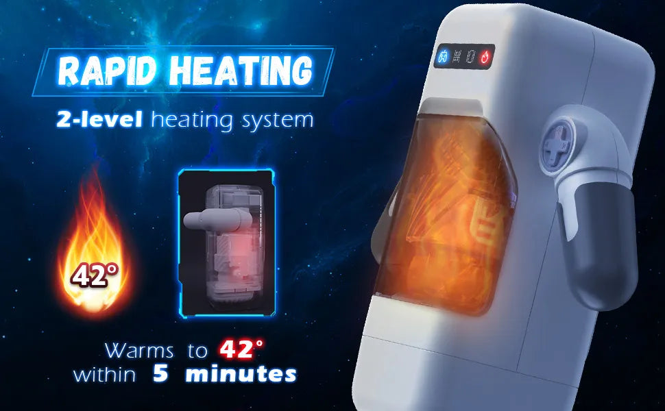 Kushor Robot Automatic Male Masturbator Phone Holder Heating Vibration Blowjob Machine Vagina Masturbation for Men Sex Toys 18