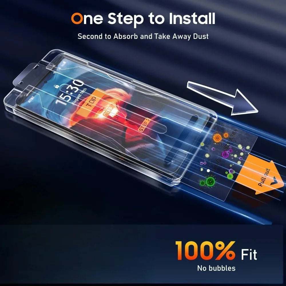 2 Pcs For OPPO RENO 14F 14 Pro 13 S F 12F Phone Screen Protector Film Tempered Glass Dust-Free Easy Installation